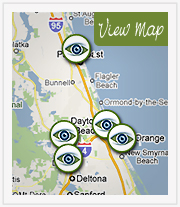 Total Vision Eye Health Associates offices are conveniently located throughout Volusia County, FL.